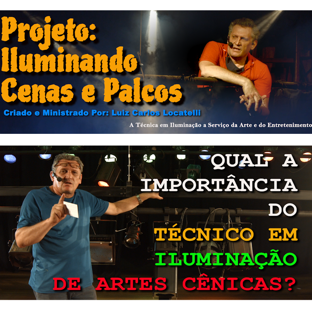 Imagem de CURSO ONLINE PARA TÉCNICO EM ILUMINAÇÃO ARTES CÊNICAS criado por LOCATELLI TÉCNICO DE LUZ E SOM na hotmart