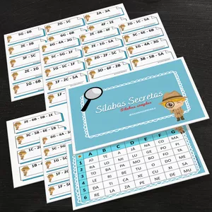 Imagem de capa para o Ebook Sílabas Secretas - Simples