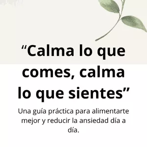 Imagen de portada para Ebook “Come con calma: Guia para reconectar con tu cuerpo y tu mente 