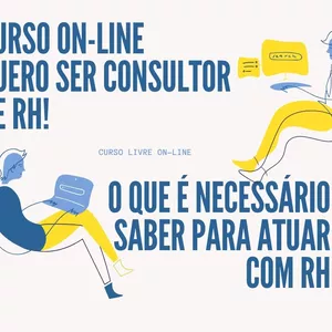 Imagem do curso  Curso On-line Quero ser Consultor de RH!
