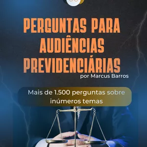 Imagem de capa para o Ebook Perguntas para Audiências Previdenciária