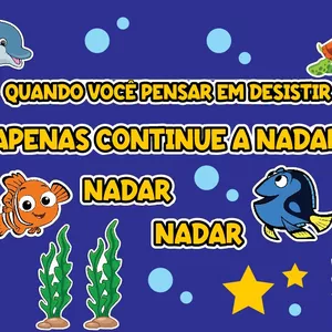 Imagem de capa para o Ebook Mural em PDF: Procurando Nemo.
