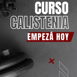 Imagen de portada para Ebook Curso de Calistenia - Empieza hoy!