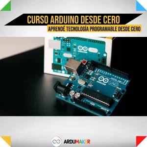 Imagen de portada para Curso online Robótica desde cero - Aprende Arduino y programación 