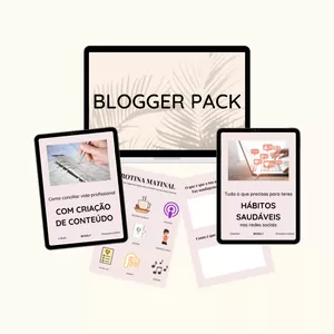 Imagem principal do produto Blogger Pack