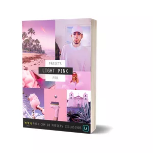 Imagem de capa para o Curso online Presets Lightroom (Mobile e PC) Light Pink PRO