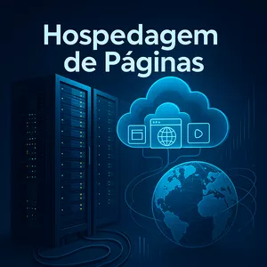 Imagem de capa para o Curso online Hospedagem de páginas