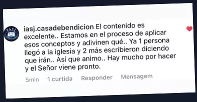 Testimonio de resultado de Redes para Pastores