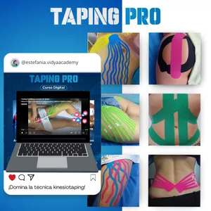 Imagen de portada para Curso online TAPING PRO - Curso de vendaje neuromuscular (kinesiotaping)