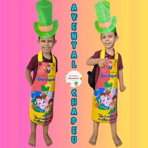 Imagem de capa para o Ebook 📚 COMBO PARA APRESENTAÇÃO DIA DO LIVRO (AVENTAL + CHAPÉU DO VISCONDE) 🌽