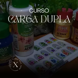 Imagem de capa para o Curso online Curso Adesivos para Unhas em Carga Dupla