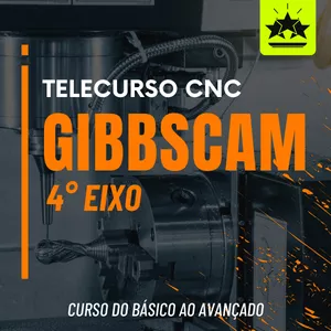 Imagem de capa para o Curso online GIBBSCAM 4° EIXO