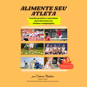 Imagem de capa para o Ebook ALIMENTE SEU ATLETA