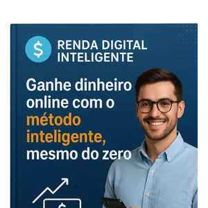 Imagem de capa para o Ebook Renda Digital Inteligente: o Método Passo a Passo para Lucrar Online Mesmo Começando do Zero