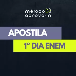 Imagem de capa para o Ebook Apostila ENEM - 1º dia
