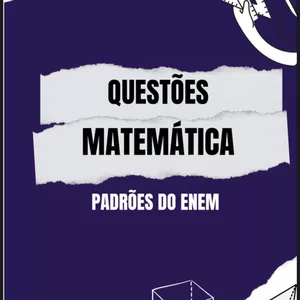 Imagem de capa para o Ebook Questões padrões de matemática 