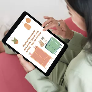 Imagem de capa para o Ebook Etiquetas Personalizadas para cômoda e guarda-roupa do bebê+ Gabarito de dobras 💙🩷