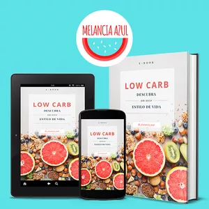 Estratégia LOW CARB - Melancia Azul por Madelon cordeiro