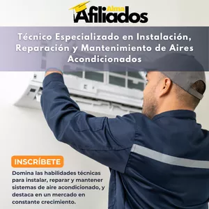Imagen de portada para Curso online ▶ Técnico Especializado en Aires Acondicionados