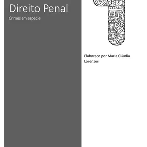Imagem de capa para o Ebook Resumo dos crimes contra a vida - Direito Penal 