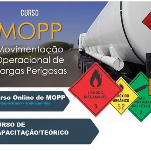 Imagem de capa para o Curso online 🚛 Curso MOPP Online – Movimentação de Produtos Perigosos com Certificado