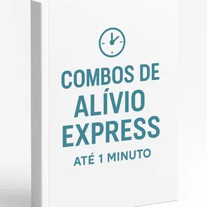 Imagem de capa para o Ebook Combos de Alívio Express – Até 1 Minuto