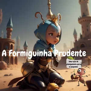 Imagem de capa para o Ebook A Formiguinha Prudente