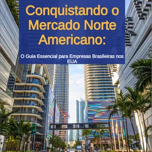 Imagem de capa para o Ebook Conquistando o Mercado Norte-Americano