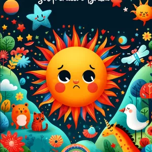 Imagem de capa para o Ebook O Dia em que o  Sol Perdeu o Brilho