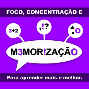 Imagem do curso Curso - Foco, Concentração e Memorização - Para aprender mais e melhor.