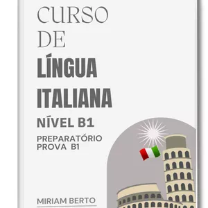 Imagem de capa para o Serviço online Mentoria Curso B1 italiano