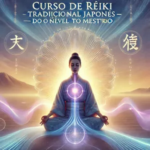 Curso de Reiki Tradicional Japonês do nível 1 ao Mestrado por Terapias Holísticas