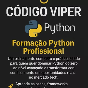 Imagem do curso **Código Viper – Formação Python Profissional** 