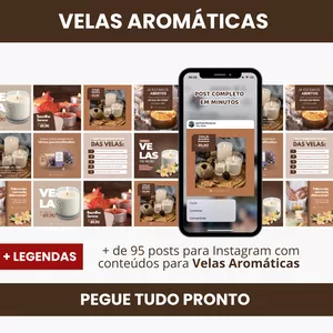 Imagem do curso PACK PARA VELAS AROMÁTICAS