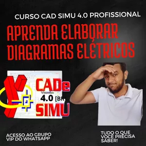 Imagem de capa para o Curso online CURSO CADe SIMU 4.0 PROFISSIONAL + CERTIFICADO 