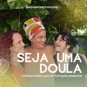 Imagem de capa para o Evento presencial Formação em Doula e Educadora Perinatal