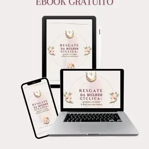 Imagem de capa para o Ebook O Resgate da Mulher Cíclica - Ebook