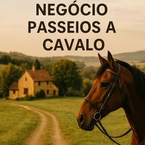 Imagem de capa para o Ebook (PT) Plano de Negócio para Passeios a Cavalo