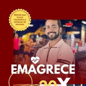 Imagem de capa para o Ebook Emagrece 20X