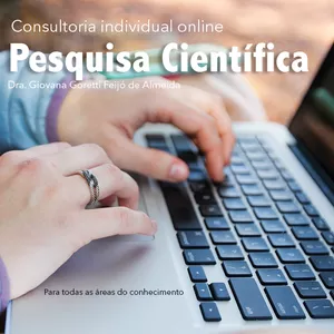 Imagem de capa para o Serviço online Consultoria individual online em Pesquisa Científica