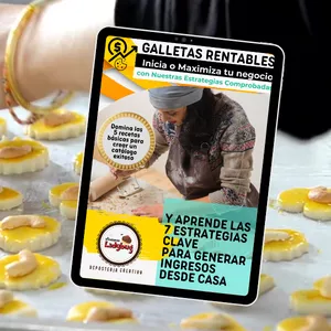 Imagen de portada para Ebook Galletas Rentables: Inicia o Maximiza tu negocio con nuestras Estrategias Comprobadas