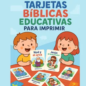 Imagen de portada para Ebook Tarjetas Educativas De La Biblia Para Imprimir