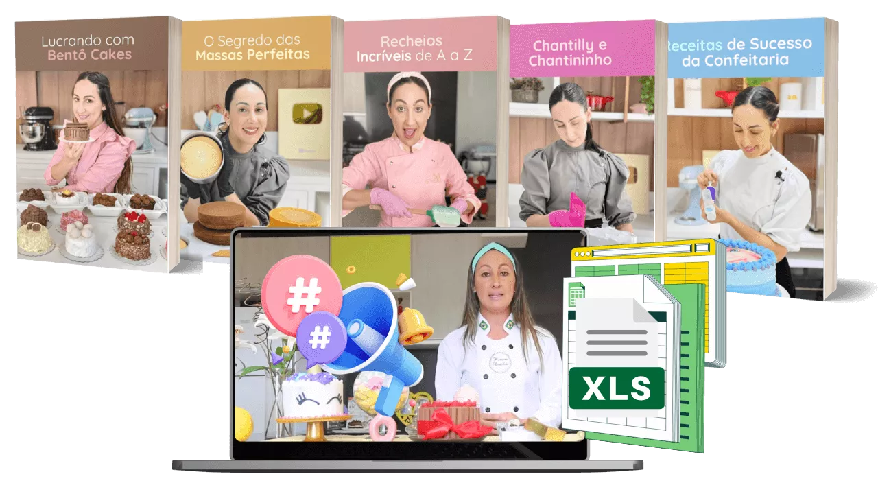 Bônus curso de confeitaria Escola de Bolo