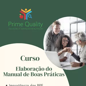 Imagem de capa para o Evento presencial Curso Elaboração de Manual de Boas Práticas