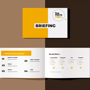 Imagem de capa para o Curso online Modelo de Briefing Editável