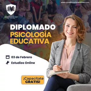 Imagen de portada para Curso online DIPLOMADO EN PSICOLOGIA EDUCATIVA-PLAN 1