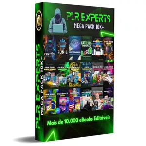 Imagem de capa para o Curso online PLR Experts - Mega Pack 10K+