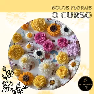 Imagem do curso Bolos Florais 