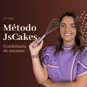 Imagem de capa para o Curso online Método JsCakes - Confeitaria de Sucesso