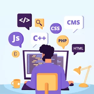 Imagem de capa para o Curso online Programação full-stack 